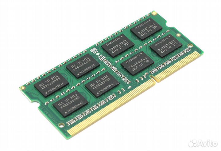 Оперативка Samsung sodimm DDR3L 8гб 1333 MHz 1.35V