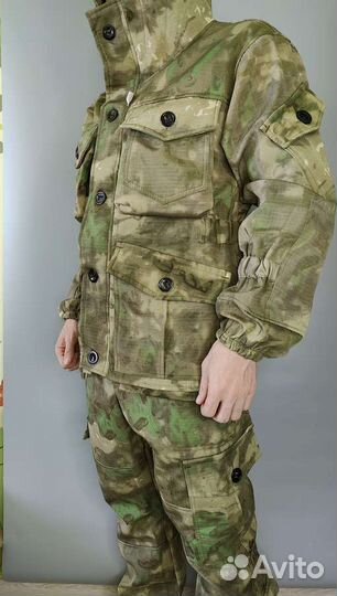 Костюм горка на флисе мох