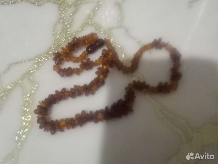 Ожерелье, янтарь СССР
