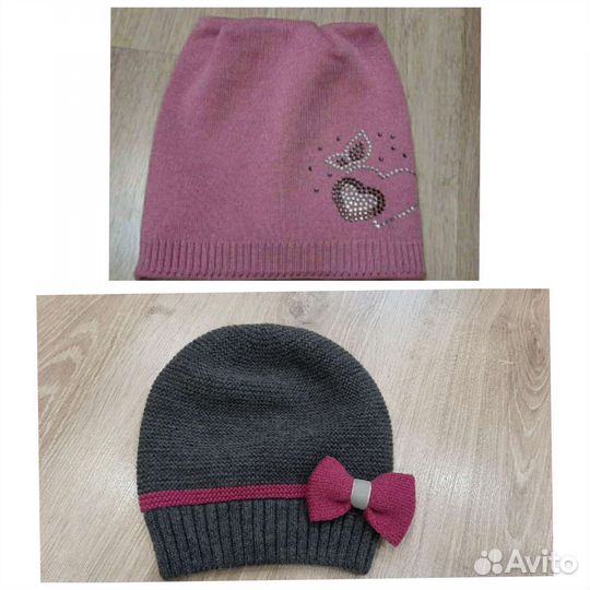 Новые шапочки для девочки