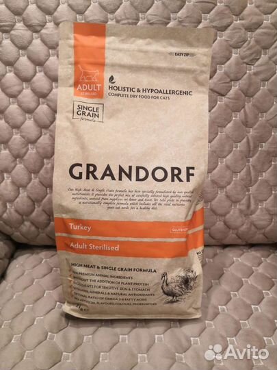 Корм для кошек Grandorf