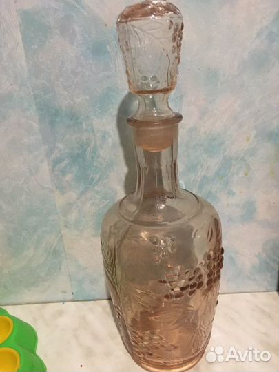 Штофы, графины и фужеры СССР