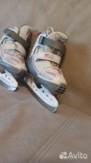 Коньки Fila раздвижные фигурные 29-32