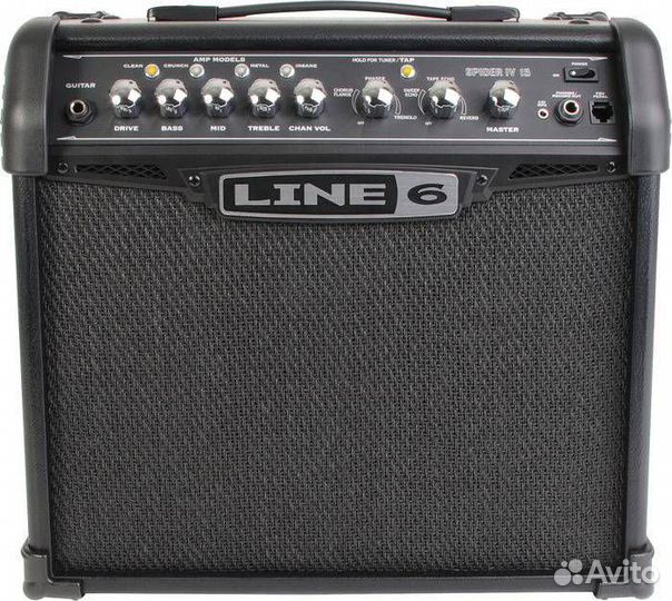 Комбоусилитель с эффектами Line 6 Spider IV 15