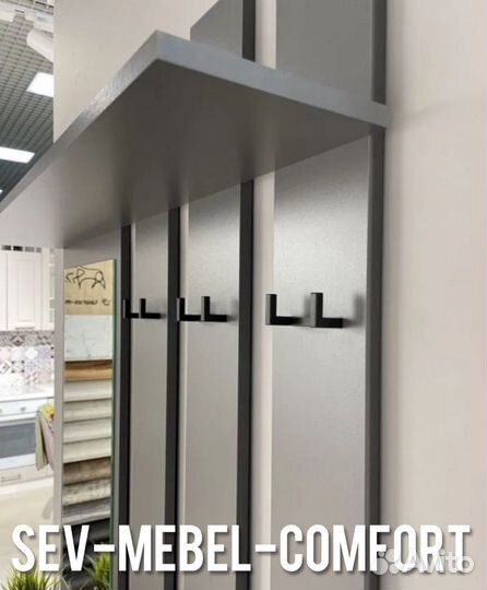 Прихожая графит ширина 100 см