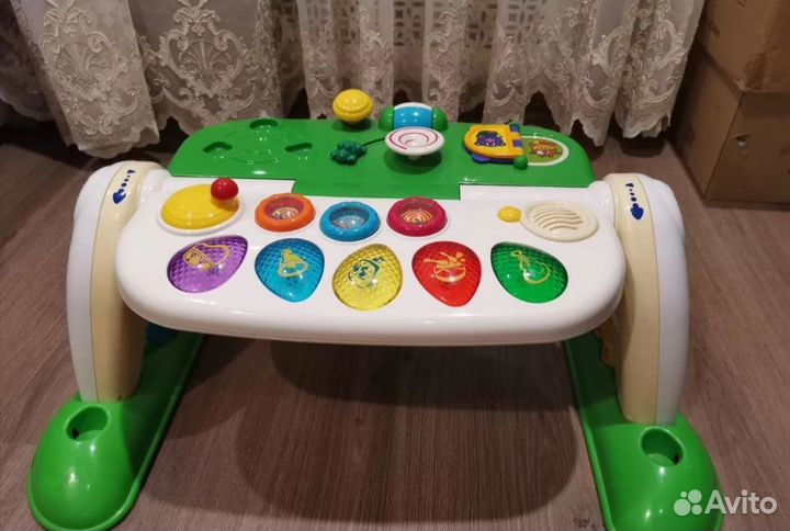 Развивающий центр 3 в 1 chicco delux