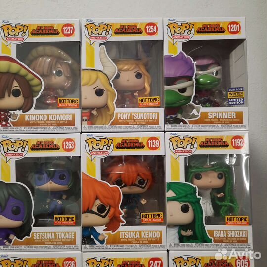 Фигурки Funko POP My hero academia