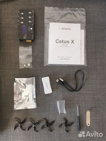 Betafpv Cetus x elrs, 8 акб 450 mah, зар на 6 акб