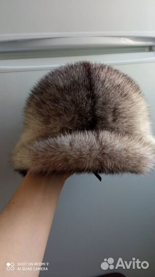Шапка норковая женская