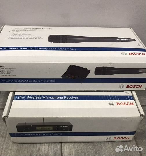 Радиомикрофон с ресивером Bosch