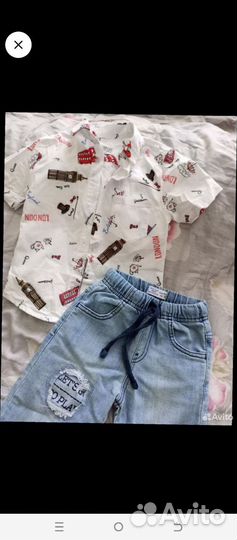 Вещи на мальчика 104 110