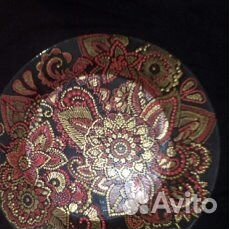 Тарелки с точечной росписью