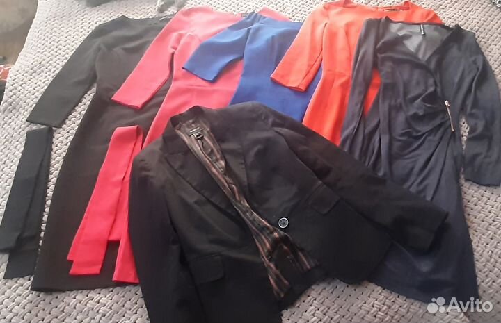 Женские вещи платья пакетом офис 40 42