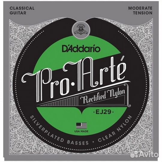 Струны для классической гитары D'Addario EJ29