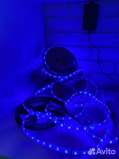 Светодиодная лента rgb led диодная подсветка 5м