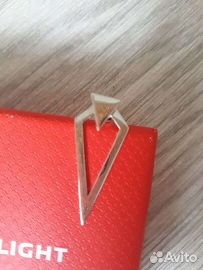 Серьги серебряные