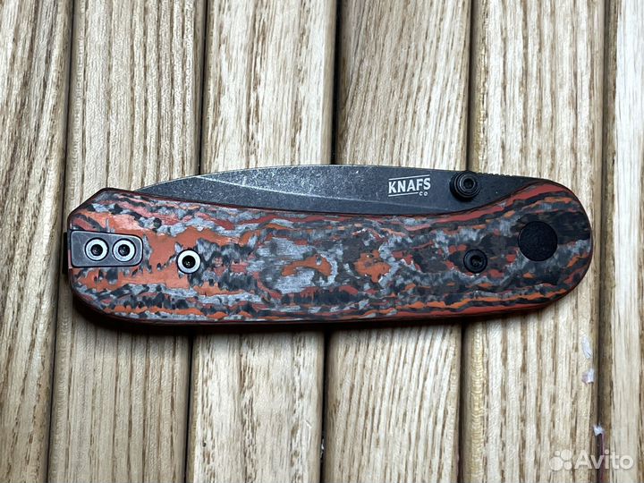 Нож Knafs Lander m390 fatcarbon