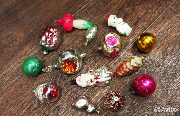 Елочные игрушки СССР