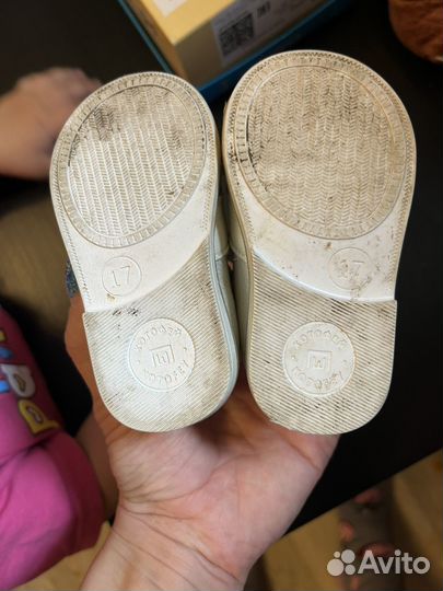 Сандали для девочки 17 размер