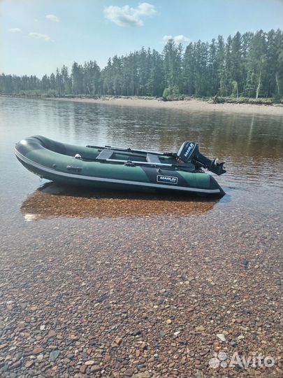 Лодка Marlin 380+ мотор Marlin 20