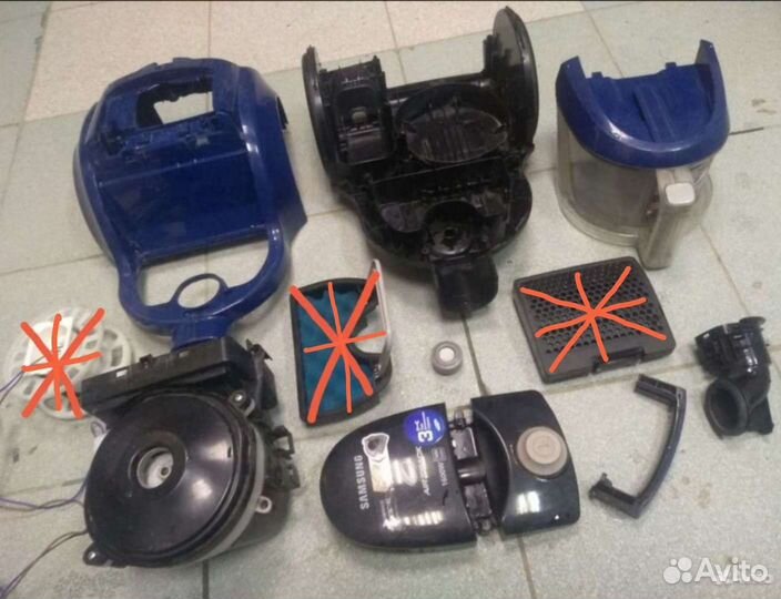 Пылесос Samsung SC4520 на запчасти