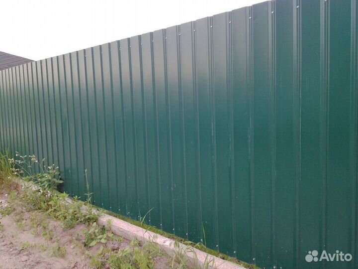Заборы из профнастила