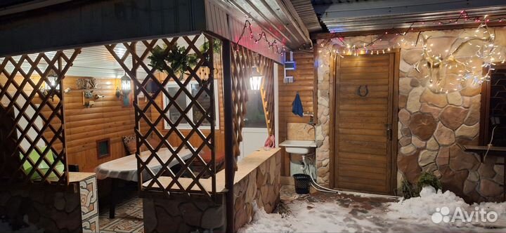 Семейная Баня/Сауна с бассейном,беседкой и мангал