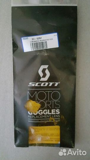 Линзы для очков фирмы scott