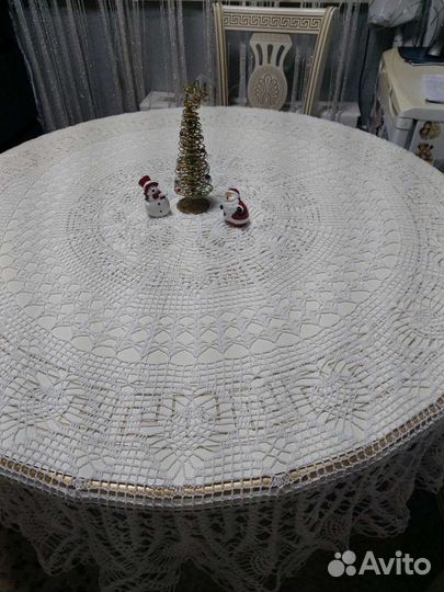Скатерть круглая