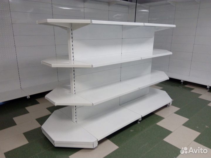 Стеллаж торговый островной (островок)