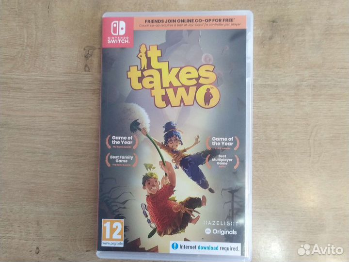 It takes two nintendo switch