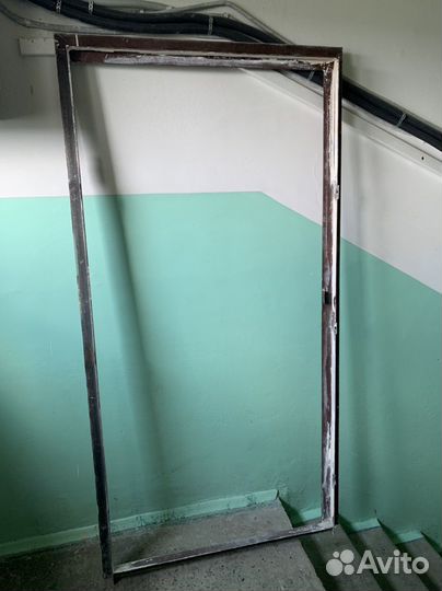 Дверь входная двойная бу