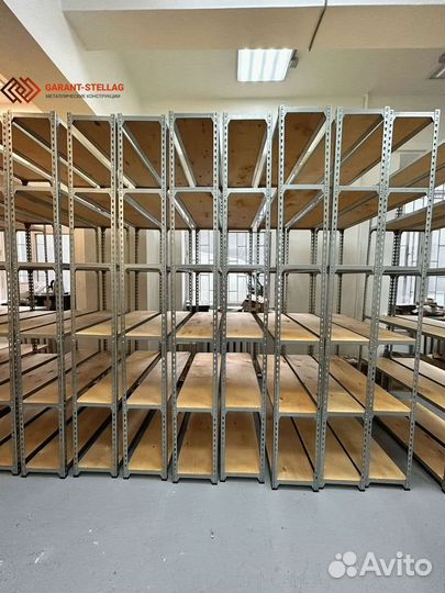 *Продается качественный стеллаж с фанерным настилом**