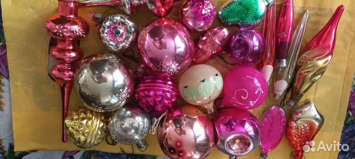 Елочные игрушки СССР советские