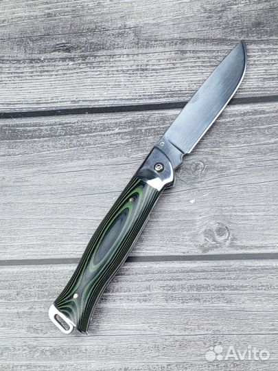 Нож складной Барс 95х18 ручной работы
