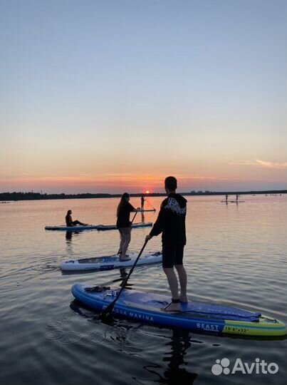 Сап прогулки по Питеру и области