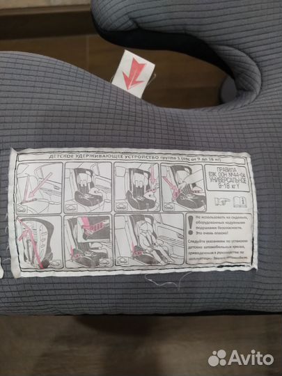 Детское автокресло 9 до 36 кг