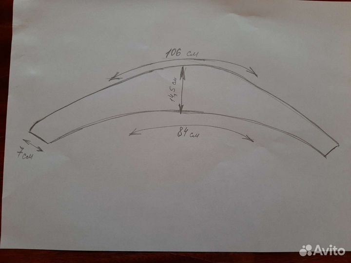 Воротник мех норка новый