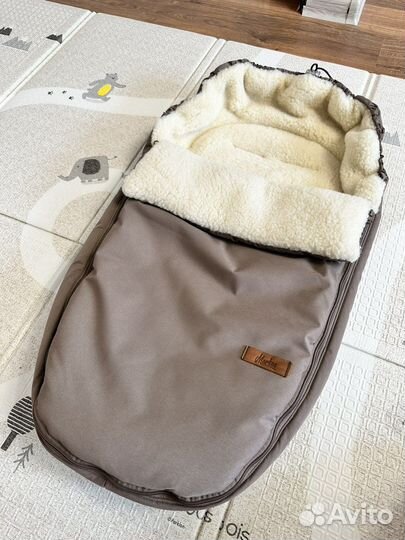 Зимний конверт в коляску