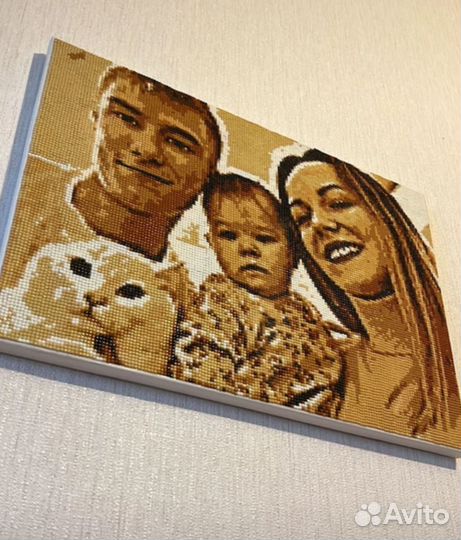 Картина по фото алмазами