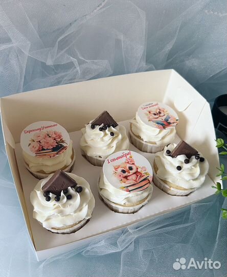 Капкейки на 1 сентября