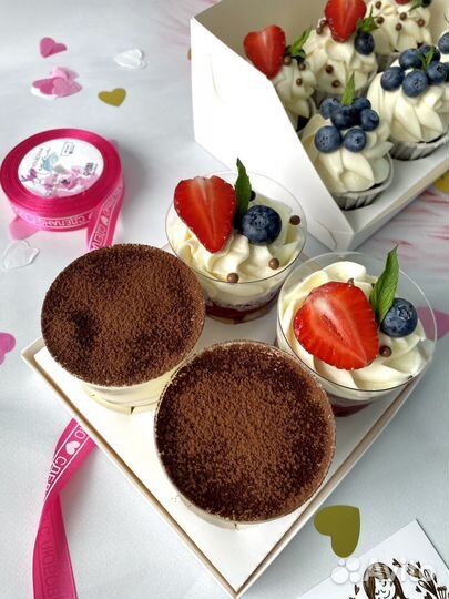 Тортик в стакане/трайфлы