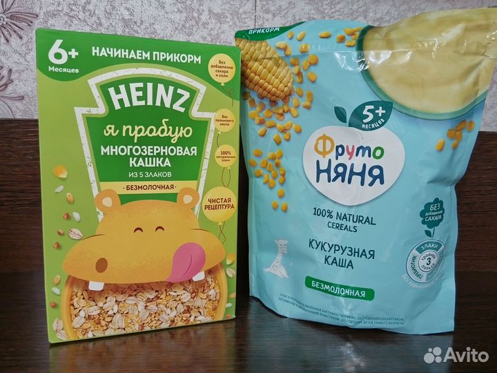 Детские каши безмолочные