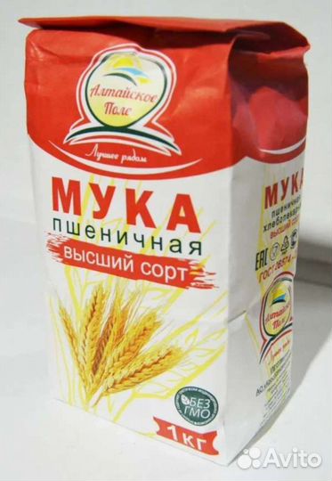 Мука пшеничная в ассортименте