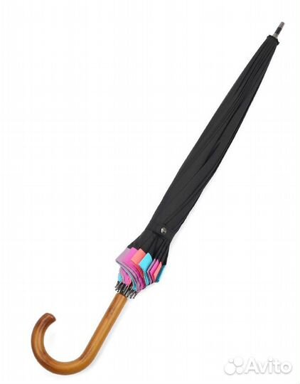 Зонт трость Три Слона 2161 (1121) 16 спиц полуавт