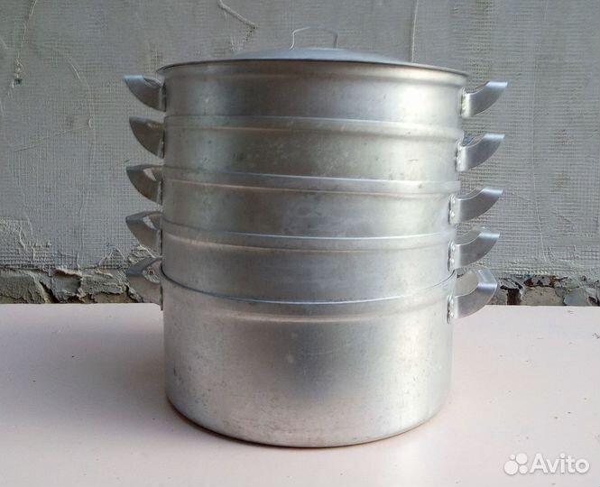 Мантоварка (мантышница) алюминиевая СССР