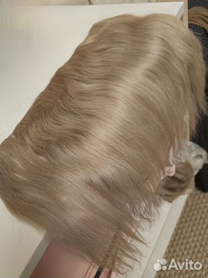 Волосы на заколках, натуральные, новые