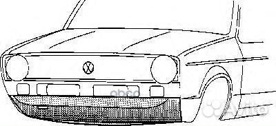 Облицовка передка 5810168 VAN wezel