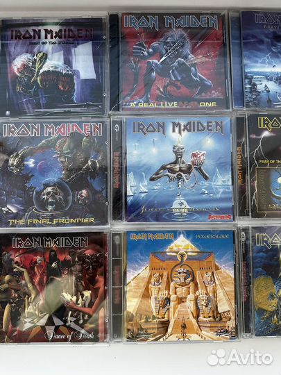 Cd диски iron maiden