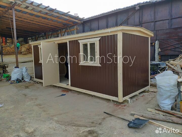 Бытовка зимняя утепленная. Выдерживает до -30